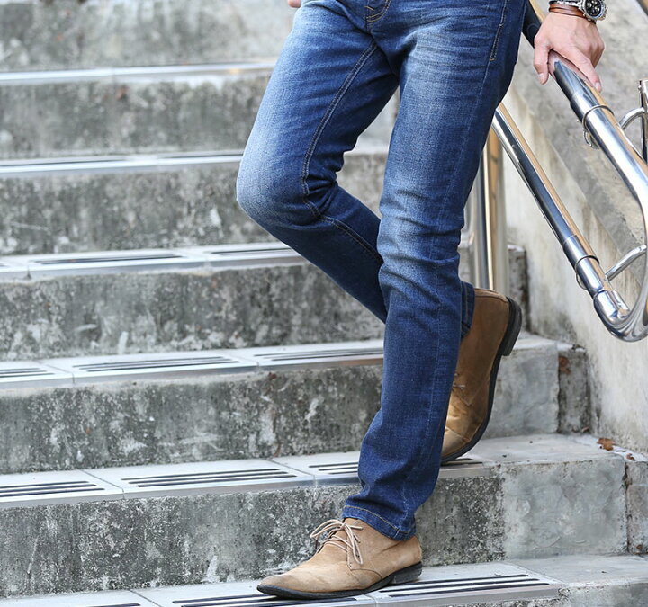 楽天市場 ニットセット 黒ニット 白シャツ 紺デニム3点コーデセット52 Menz Style メンズスタイル