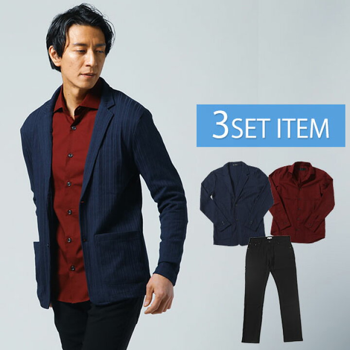 楽天市場 ジャケット メンズ アウター テーラードジャケット シャツ トップス ストレッチ パンツ スキニー 春 秋 服 30代 40代 50代 メンズスタイル Menz Style Menz Style メンズスタイル