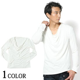 楽天市場 ドレープ カットソー Tシャツ カットソー トップス メンズファッションの通販