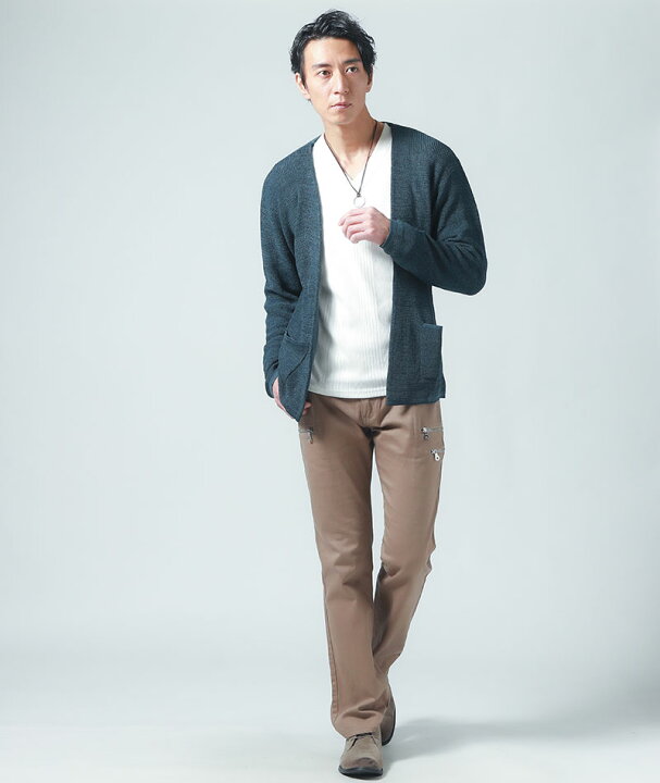 楽天市場 カーディガン メンズ アウター 麻タッチ ボタンレス ライトアウター 長袖 春 秋 服 30代 40代 50代 Menz Style メンズスタイル