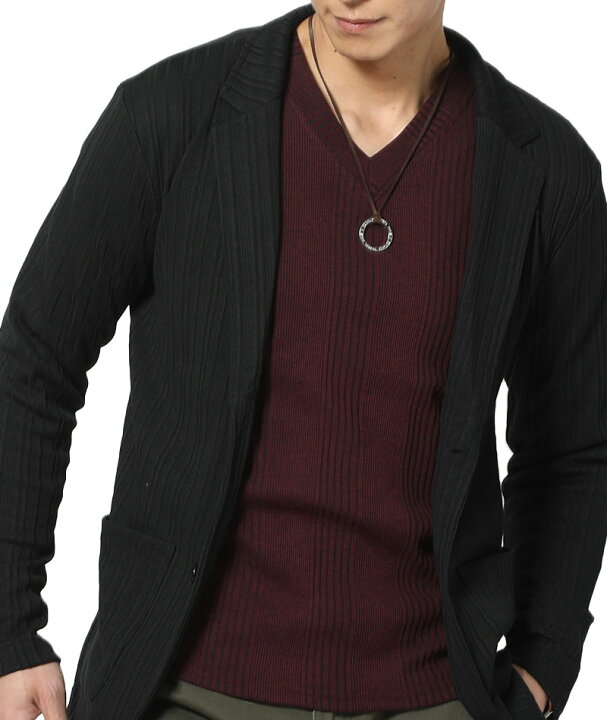 楽天市場 テーラードジャケット メンズ アウター ジャケット 長袖 テレコ 服 春服 30代 40代 50代 Menz Style メンズスタイル
