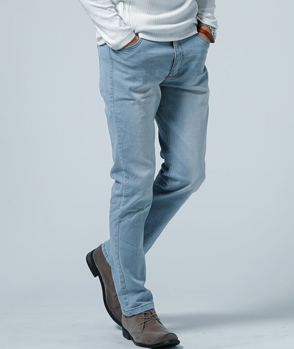 デニム メンズ ジーンズ ジーパン ストレッチ テーパード 代 30代 40代 メンズスタイル Menz Style 美しい