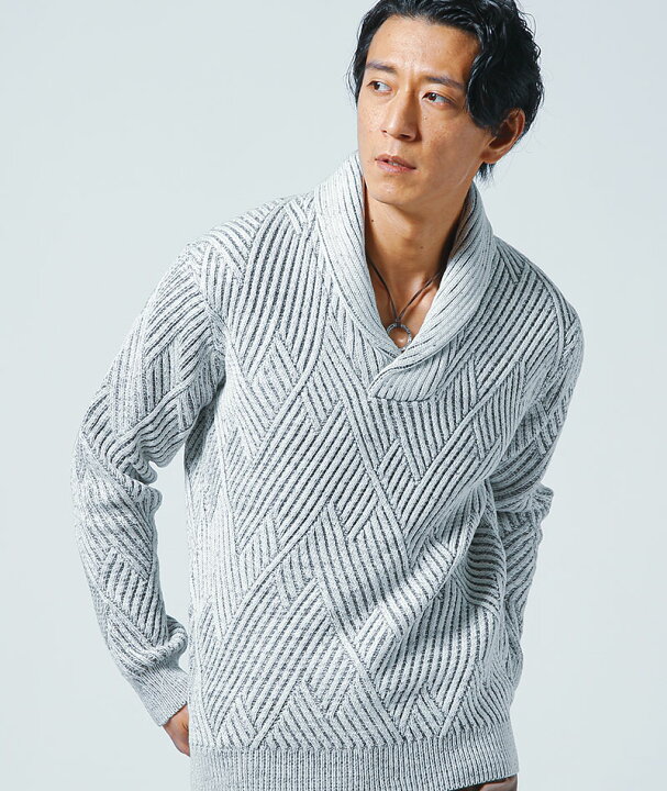ニット ショールカラー メンズ トップス セーター 長袖 秋 冬 服 30代 40代 50代 メンズスタイル Menz Style お試し価格