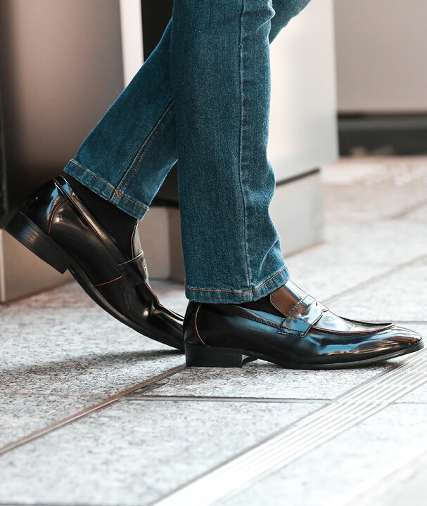 楽天市場 ローファー メンズ コインローファー シューズ Puレザー キレイめ シンプル 春 秋 冬 靴 30代 40代 50代 Menz Style メンズスタイル