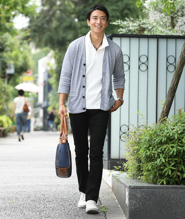 楽天市場 カーディガン メンズ トップス アウター ライトアウター 杢デザイン パイピング 7分袖 春 夏 服 30代 40代 50代 Menz Style メンズスタイル
