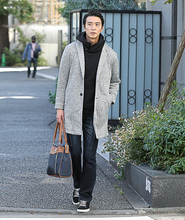 楽天市場 チェスターコート メンズ コート チェスター カルゼ織り ロングコート 秋冬 服 30代 40代 50代 Menz Style メンズ スタイル