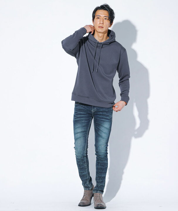 楽天市場 パーカー メンズ トップス プルオーバー 無地 長袖 ダンボールニット 春 秋 冬 服 シンプル カジュアル 30代 40代 50代 メンズスタイル Menz Style Menz Style メンズスタイル