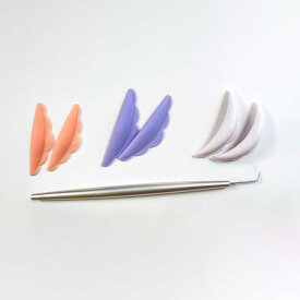 ＼スーパーSALE10％OFF／明蘭堂デザインまつ毛TM まつ毛パ-マ ロット セット 3ペアと金属ラッシュ リフティングフックセット ラッシュリフト お試しセット商品 業務用 キット まつパ 送料無料