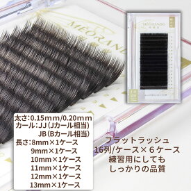 MEORANDOフラットラッシュ大容量まつエク練習用20点キット【Jカールシリーズ】【16列／ケース】マツエク　マネキン付きセット商品 練習キット【送料無料】【在庫限り】【在庫限り】
