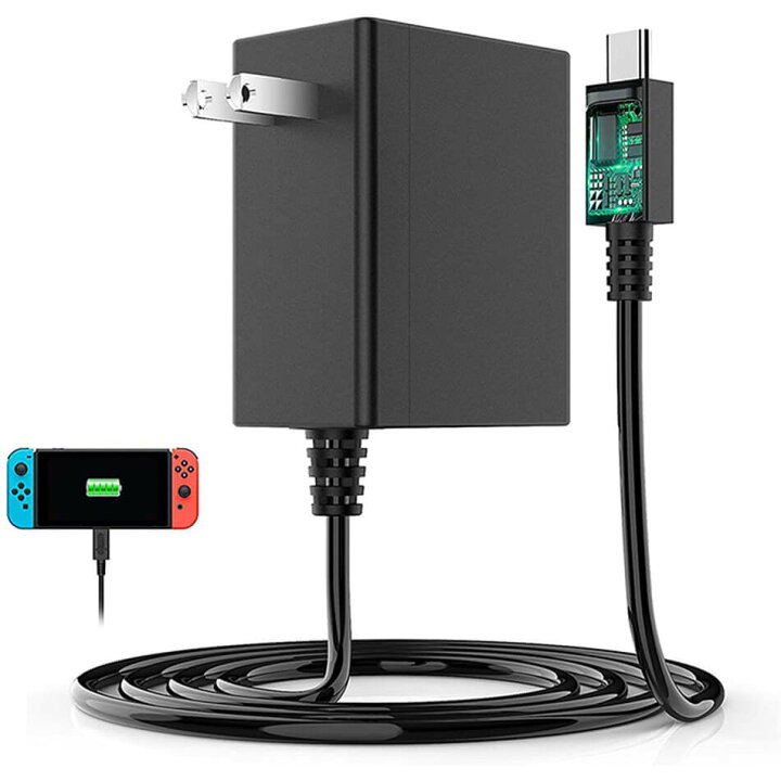 楽天市場】PSE認証済み Switch ACアダプター 充電器 ドック代用品 TV 