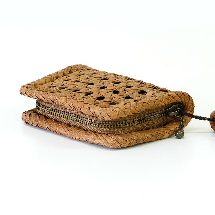 楽天市場】山葡萄 ミニ財布 六つ目編み /浴衣 山葡萄 やまぶどう 山  