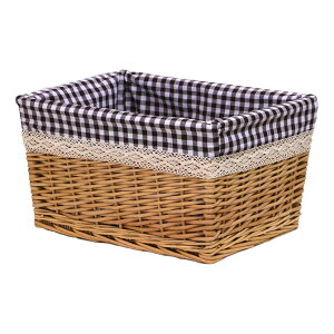 カラーボックス対応 Mサイズ 収納かご 収納ケース おもちゃ 収納ボックス 収納バスケット 収納カゴ 籠 雑貨 おむつ入れ おしゃれ 北欧風 小物入れ インナーボックス アジアン ランドリー引