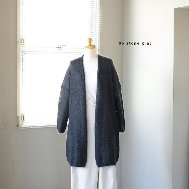楽天市場】evam eva エヴァムエヴァ E233K025 mohair silk cardigan 