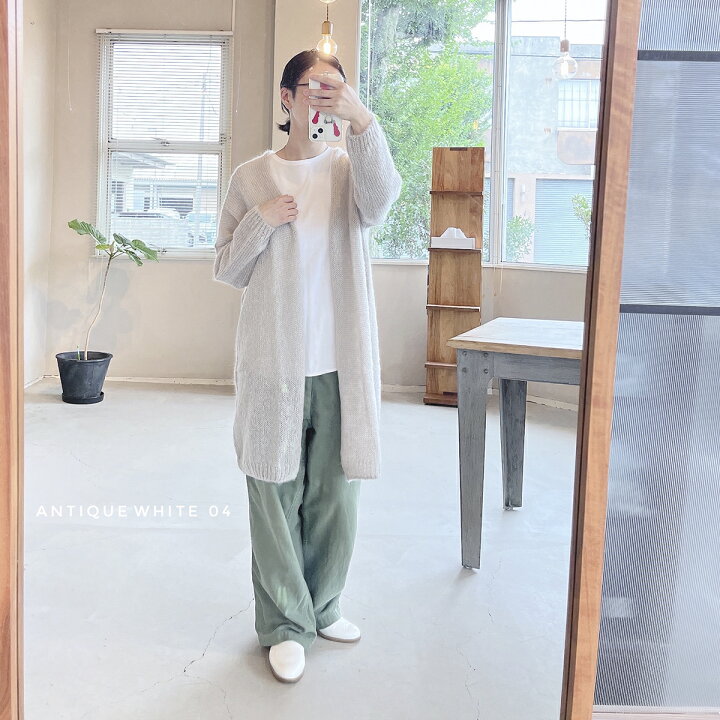 楽天市場】evam eva エヴァムエヴァ E233K025 mohair silk cardigan  