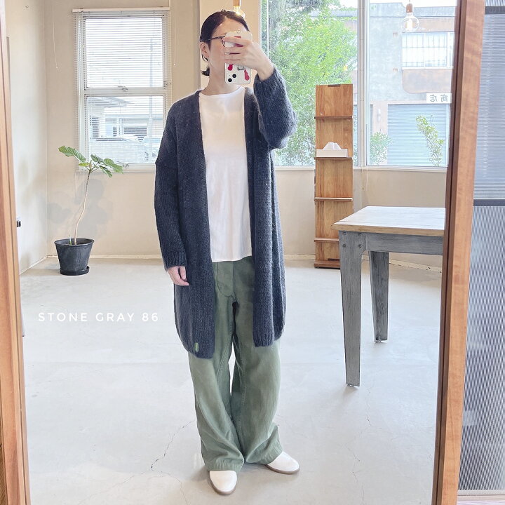 楽天市場】evam eva エヴァムエヴァ E233K025 mohair silk cardigan 