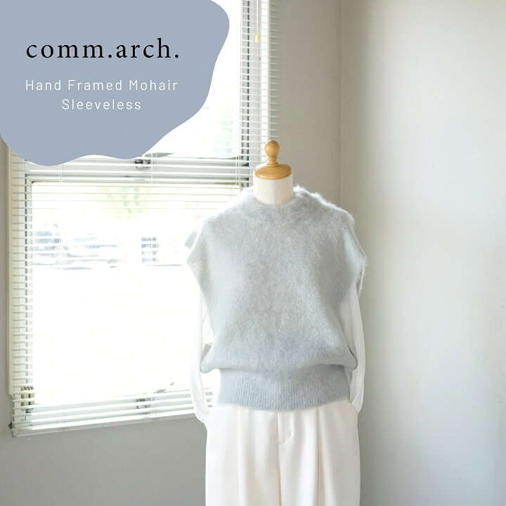 楽天市場】comm. arch. コムアーチ モヘア ベスト キッドモヘア 