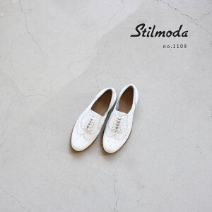 stilmoda �X�e�B�����[�_ �V���[�Y �E�B���O�`�b�v ���[�X�A�b�v�V���[�Y 1109 �C�^���A�� ���f�B�[�X �C �v�C ���U�[ �{�v �V���v�� �J�W���A�� �t�H�[�}�� �����₷�� �t�� �H�~ ���ꂢ ���[�q