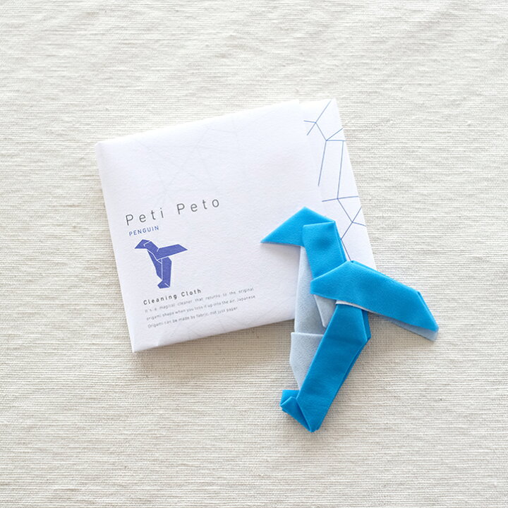 直送商品 Peti 眼鏡拭き 鶴 Perrocaliente 日本製 100 レンズクリーナー Peto ツル プッチ