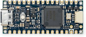 Arduino Nano R4 �w�b�_�[�񓋍�(���[�Y�s���t��)�A�R���p�N�g���l�T�X RA4M1�}�C�N���R���g���[���[�{�[�h�AQwiic�R�l�N�^�A�v���O�����\��RGB LED�AArduino IDE�Ή�