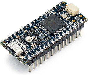 Arduino Nano R4 with Headers- �R���p�N�gRenesas RA4M1�}�C�N���R���g���[���[�{�[�h�A�u���b�h�{�[�h�p�Ƀv���͂񂾕t���ς݁AQwiic�R�l�N�^�A�v���O�����\��RGB LED�A�݊����̂���IDE