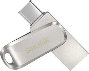 �ySanDisk�z �T���f�B�X�N USB������ 512GB Ultra Dual Drive Luxe USB Type-C USB-A �f���A���h���C�u �ő�400MB/s �����]�� �X�}�z PC Mac�Ή� ���^���{�f�B