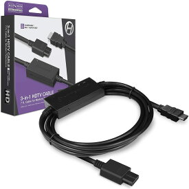 【ハイパーキン】Hyperkin ゲームキューブ/ニンテンドー64/スーパーファミコン専用 HDMIコンバータアダプタケーブル HD Cable for GC/N64/SFC