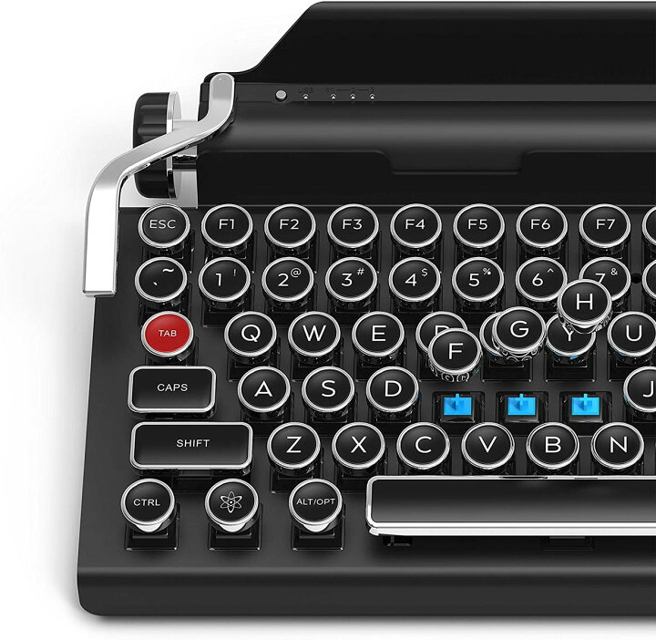 楽天市場】Qwerkywriter レトロタイプライター Bluetoothキーボード US 