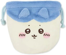 【レビュー投稿で次回使えるクーポンプレゼント中！】マリモクラフト ちいかわ フェイス巾着2 ハチワレ CKW-331 巾着袋 小物入れ