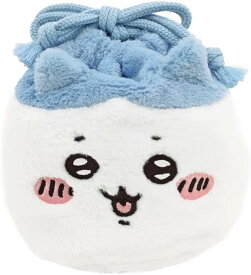 【レビュー投稿で次回使えるクーポンプレゼント中！】マリモクラフト CHIIKAWA ちいかわ フェイス巾着袋 ハチワレ CKW-038