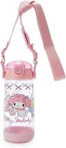 【レビュー投稿で次回使えるクーポンプレゼント中!】サンリオ(SANRIO) 子供用 水筒 ストローボトル 480ml 直飲み ワンタッチ 軽量 プラスチック ボトル マイメロディ マイメロちゃん my melody 18