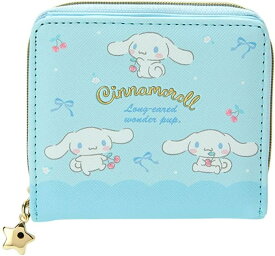 【レビュー投稿で次回使えるクーポンプレゼント中！】サンリオ SANRIO キッズウォレット シナモロール シナモン 財布 二つ折り 子ども用財布 子供 126012