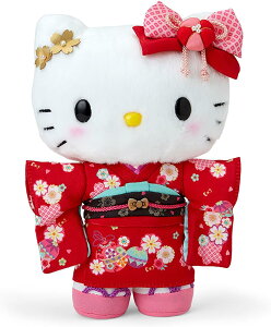 【レビュー投稿で次回使えるクーポンプレゼント中!】サンリオ SANRIO ぬいぐるみ 着物 ハローキティ キティちゃん 067211