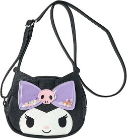 【レビュー投稿で次回使えるクーポンプレゼント中！】サンリオ SANRIO キッズフェイス形ショルダーバッグ クロミ クロミちゃん 子供 274828