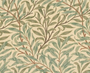 moda fabrics(モダ・ファブリックス)William Morris ウィリアムモリス シーチング生地<Willow Bough>(ウィローボウ)<SAGE(セージ)>8113-21