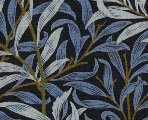 moda fabrics(_Et@ubNX)William Morris EBAX IbNXnWillow Bough(EB[{E)BLACK-GREY(ubNEO[)8113-43T