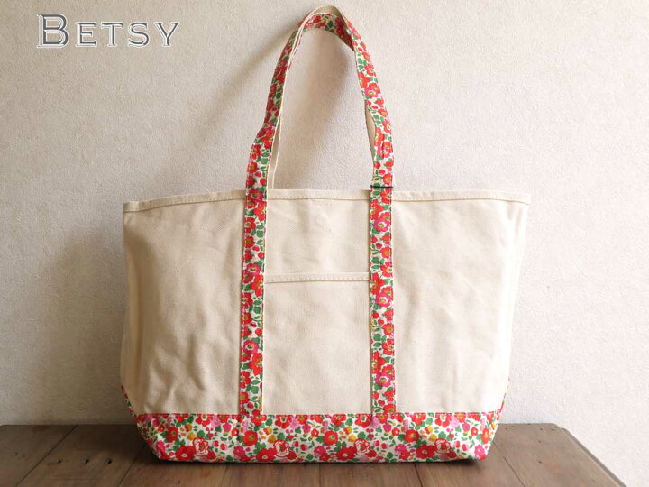 楽天市場】LIBERTYリバティプリントを使ったトートバッグ（L) マザーズ 