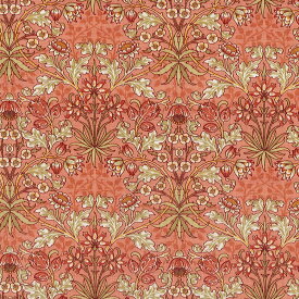 moda fabrics(モダ・ファブリックス)William Morris ウィリアムモリス シーチング生地＜HYACINTH 1900-1912＞（ヒヤシンス）ROSEローズ 33496-11