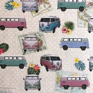 tHNX[QoX n[tpi}nSummer All Over(T}[I[I[o[)B&B FABRICS Volkswagen 1130-1012-655