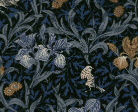 moda fabrics(モダ・ファブリックス)William Morris ウィリアムモリス シーチング生地＜Iris＞(アイリス)＜INDIGO(インディゴ)＞8360-12