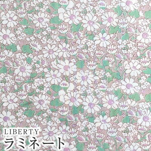 LIBERTYリバティプリント 国産つや消しラミネート(ビニールコーティング生地)<Alice W>(アリス・W アリスダブル)MATLAMI3635152-J18D