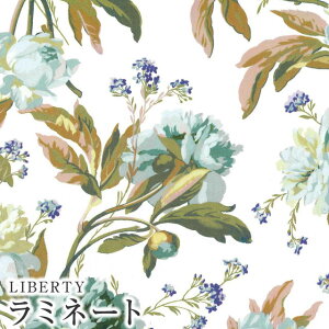 LIBERTYリバティプリント 国産つや消しラミネート(ビニールコーティング生地)【エターナル】<Decadent Blooms>(デカダントブルームス)MATLAMI3638232ZE