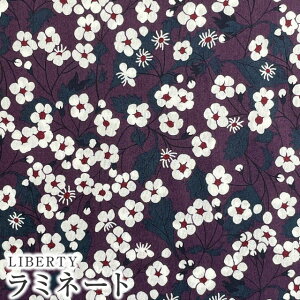 LIBERTYリバティプリント 国産つや消しラミネート(ビニールコーティング生地)【エターナル】<Mitsi>(ミッツィ)MATLAMI3638287ZE