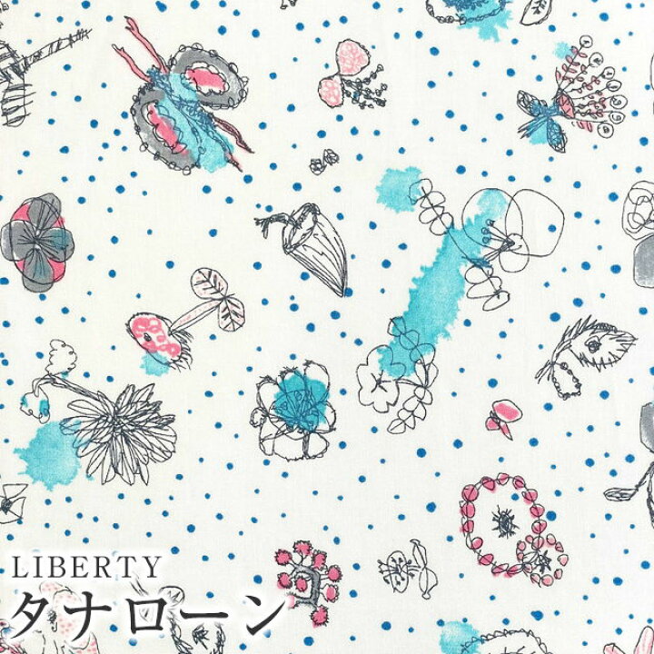 楽天市場】LIBERTYリバティプリント 国産タナローン生地＜Memories of 