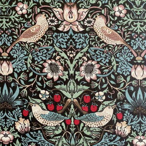 moda fabrics(_Et@ubNX)William Morris EBAX V[`O~l[gnStrawberry Thief(Xgx[XB[t)D_EMERALD(Gh)LAMI-8176-57