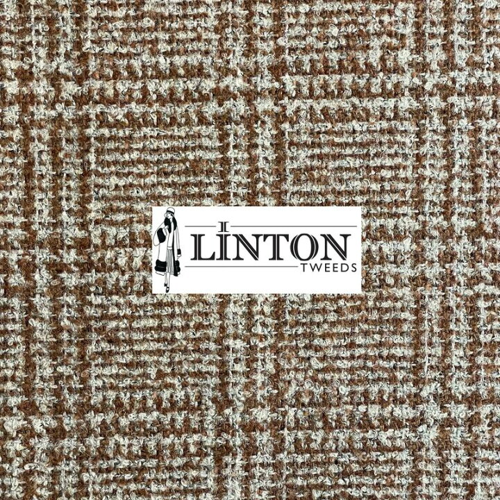 楽天市場】LINTONリントン シャネルツイード生地 ＜Glen Check-A 