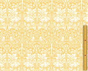 moda fabrics(_Et@ubNX)William Morris EBAX V[`OnBrother Rabbit(uU[rbg)YELLOW(CG[)8211-32