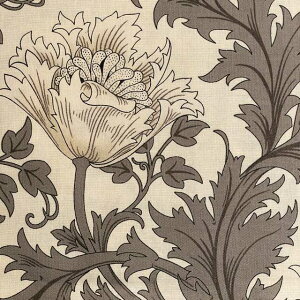 moda fabrics(_Et@ubNX)William Morris EBAX V[`OnAnemone(All)PORCELAIN |[Z 8380-13
