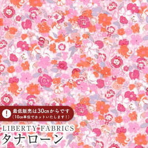 LIBERTY FABRICS ���o�e�B�v�����g �C�^���A���^�i���[�����n��Georgie��(�W���[�W�[)�y�s���N�z�s2026SS Floral Rebellion�t36361050-26AU