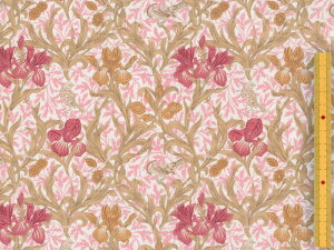 moda fabrics(_Et@ubNX)William Morris EBAX V[`OnIris(ACX)PINK sN 8360-62