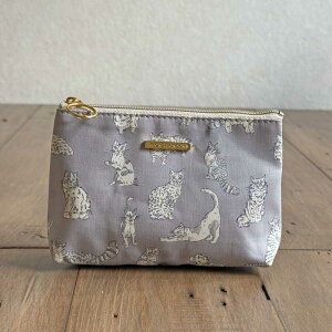 LIBERTY FABRICS ���o�e�B�v�����g���g�����x�[�V�b�N�|�[�`��Meow��(�~���I�E)LGY���C�g�O���[ 226145